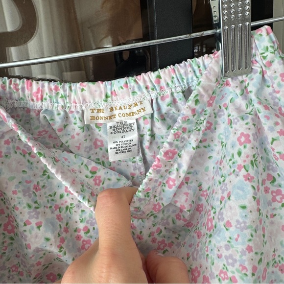 TBBC Idabelle's Bloomer Set Mountain Brook Mini Floral Worth Avenue Eyelet top - Picture 6 of 10